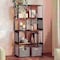 Hastings Home 4-Tier 8 Cube Style Bookcase, Oak 168229SLJ - alternate 1